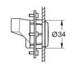 Bát Sen Tắm Gắn Trần Đức Grohe 26735000 3