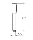 Tay Sen Tắm Nhập Khẩu Đức Grohe 26866A00 3