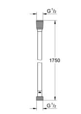 Dây Sen Nhập Khẩu Đức Grohe 28388GN0 3